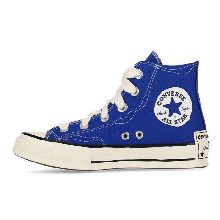 Blue high top sneakers discount